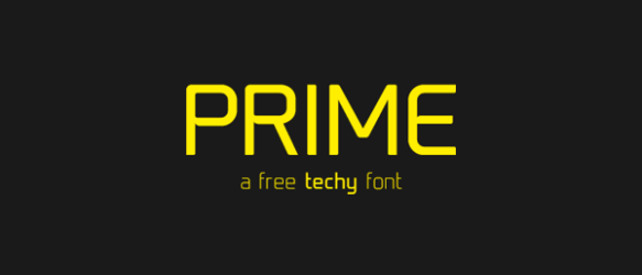 Prime free font